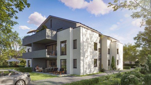 Hauptbild Attraktives Baugrundstück mit Baugenehmigung für zwei Mehrfamilienhäuser mit Tiefgarage