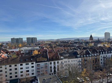 Hauptbild 2-Zimmer-Wohnung mit Weitblick in Bestlage der Karlsruher Weststadt